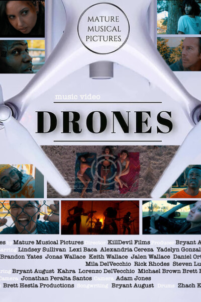 “Drones” feat Brett Hestla<p>(USA)<p>BEST MUSIC VIDEO CINEMATOGRAPHY<p>Thomas Crane